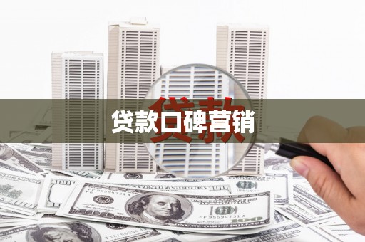 泰来贷款口碑营销