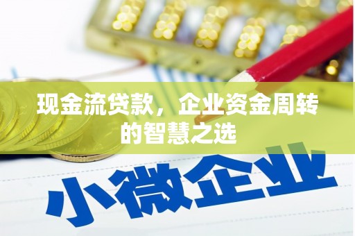 泰来现金流贷款，企业资金周转的智慧之选
