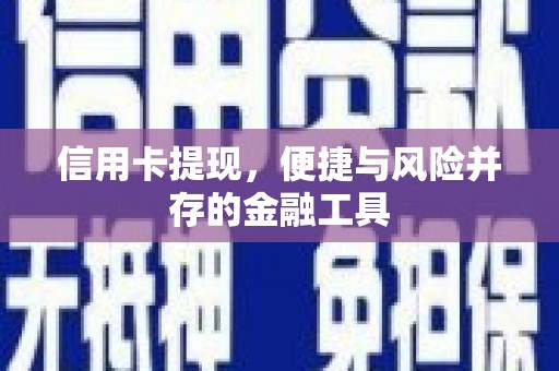 泰来信用卡提现，便捷与风险并存的金融工具
