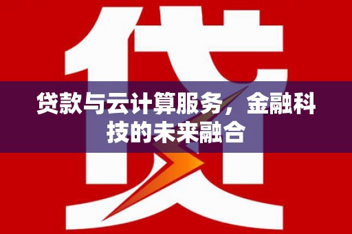 泰来贷款与云计算服务，金融科技的未来融合