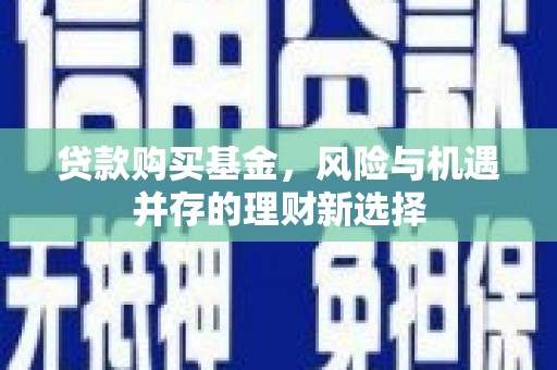 泰来贷款购买基金，风险与机遇并存的理财新选择