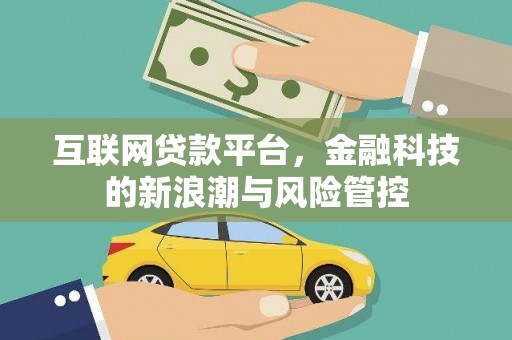 泰来互联网贷款平台，金融科技的新浪潮与风险管控