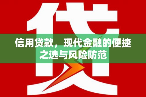 泰来信用贷款，现代金融的便捷之选与风险防范