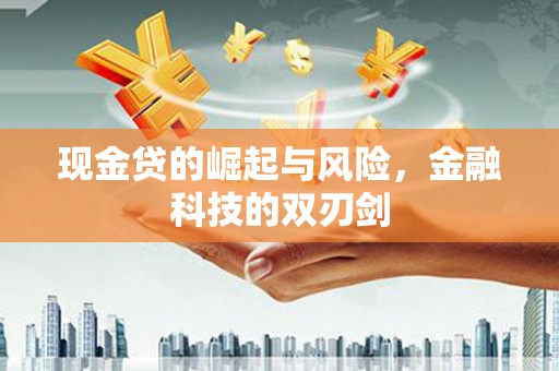 泰来现金贷的崛起与风险，金融科技的双刃剑