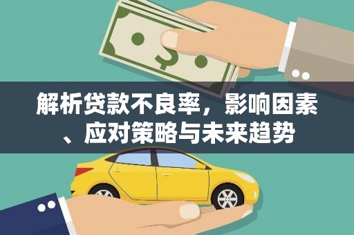 泰来解析贷款不良率，影响因素、应对策略与未来趋势