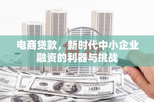 泰来电商贷款，新时代中小企业融资的利器与挑战