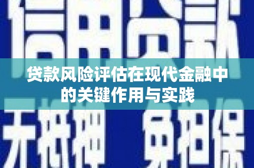 泰来贷款风险评估在现代金融中的关键作用与实践