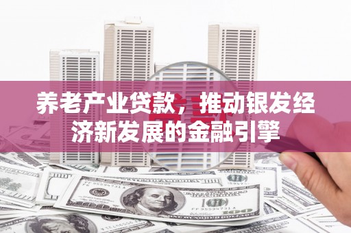 泰来养老产业贷款，推动银发经济新发展的金融引擎
