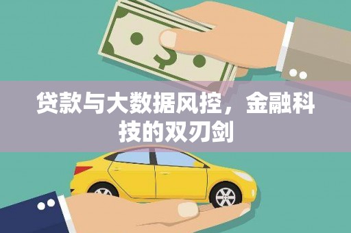 泰来贷款与大数据风控，金融科技的双刃剑