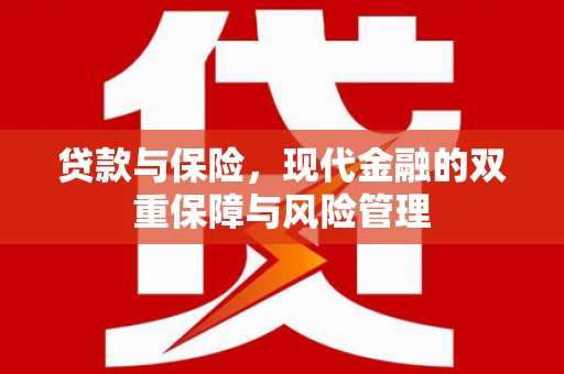 泰来贷款与保险，现代金融的双重保障与风险管理