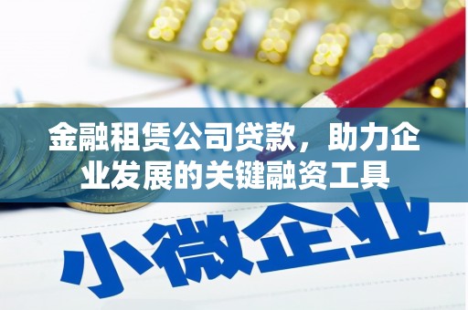 泰来金融租赁公司贷款，助力企业发展的关键融资工具