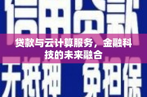 泰来贷款与云计算服务，金融科技的未来融合