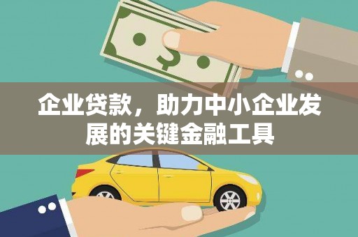泰来企业贷款，助力中小企业发展的关键金融工具