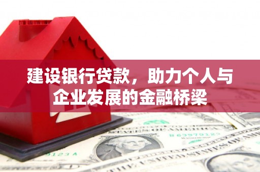 泰来建设银行贷款，助力个人与企业发展的金融桥梁
