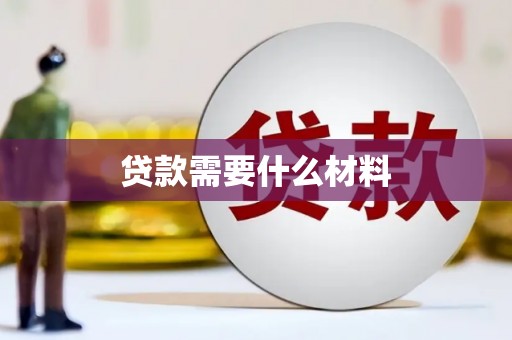 泰来贷款需要什么材料