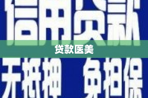 泰来贷款医美
